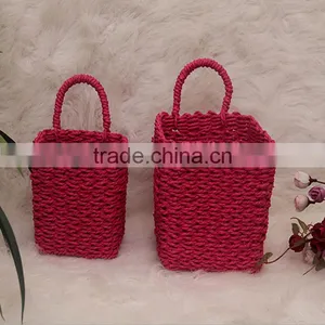Newest & Cheapest Handcraft China Wholesale Mini Decorative Gift Baskets thumbnail-4