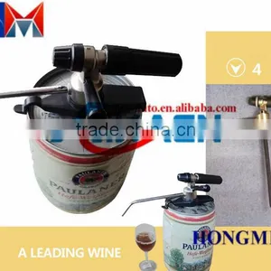 Portable Keg Dispensing/Keg Tap & Charger Kit & CO2 16gm Cartridges NEW Home Brewing Supplies Beer thumbnail-1