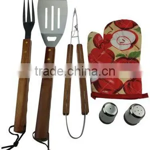 Promotional 7pcs/set BBQ Tools Apron Set thumbnail-2