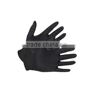 Price-wise Black Disposable Powder Free Latex Free Medical Flip-top Nitrile Gloves thumbnail-1