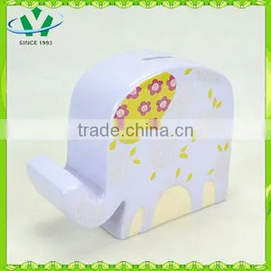 Manufacturer Elephant Shape Ceramic Money Boxes Wholesale thumbnail-3