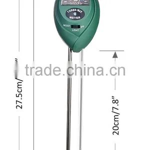 3-in-1 Soil Meter for Moisture PH Light Gardening Test Meter thumbnail-3
