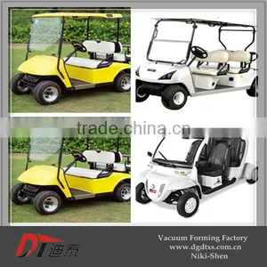 Custom Design of Plastic Hood Cover of Sightseeing Bus by Vacuum Forming thumbnail-2