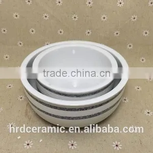 Stocked Personalized High Quality Ceramic Soup Bowl With Two Size thumbnail-6