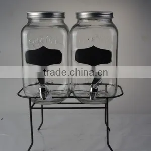 Yorkshare Design Twins Dispenser With Metal Stand thumbnail-1