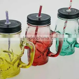 Mexican Maison Glass Bottle With Strong Handbar thumbnail-3