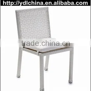 White Rattan Outdoor Chair thumbnail-1