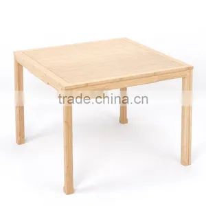 Dining Room Furniture Type Bamboo 4 Pcs Chair Formal Dining Set thumbnail-2