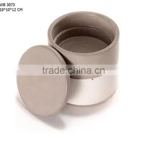 Kitchen Storage & Organization Mini Concrete Spice Stacker Set thumbnail-1