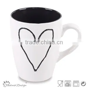 Colourful Silk Screen Printing Ceramic Coffee Mug New Design thumbnail-2
