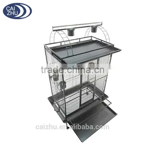 Extra Large Bird Cage Parrot Finch Macaw Cockatoo Pet Cages With Top Play Stand thumbnail-1