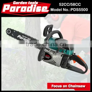 PDS5500 Chinese Aluminium Easy Starter Blue Max 52CC Prokraft Chainsaw thumbnail-1
