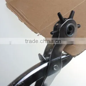 6 Sized Heavy Duty Leather Hole Punch Hand Pliers Belt Holes Punches 8" Punch Plier Duty Punching Plier thumbnail-4