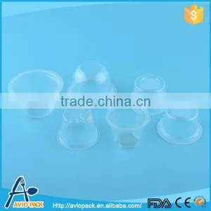 High Barrier Microwaveable Clear Plastic Mini Cup Jelly thumbnail-1