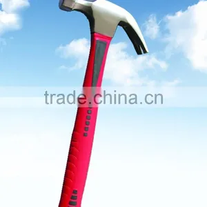 High Quality Claw Hammer With Fiberglass Handle thumbnail-1