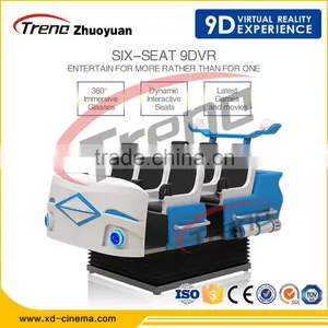 High Class Cinema 9d 360 Degree 9dvr Treno Cinema With Control System thumbnail-1
