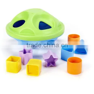 Newest Promotional Educational Toy Plastic Shape Sorter Matching Toy thumbnail-1
