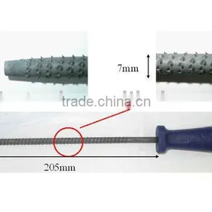 200mm Hardened Carbide Round Wood Rasp Files With Plastic Handle thumbnail-1