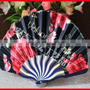 Chinese Style Handcrafts Fabric Fan thumbnail-5