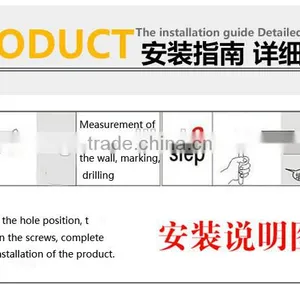 Bath Hardware Factory Supply Stainless Steel Double Bar Towel Rack thumbnail-6