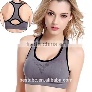 Wholesale Hot Sexy Breathable Women Sports Yoga Bra With Great Stretch thumbnail-1