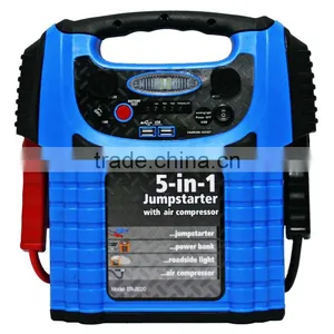 Portable 5 in 1 Emergency Multi-function Car Battery Jump Starter thumbnail-1