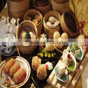 Chinese Bamboo Wood Rice Cooker Steamer Basket thumbnail-1