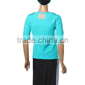 3 Piece Set Women Swimwear Modest Swimsuit Matching Shirt And Tights Skirt 3 Piece Suit thumbnail-3