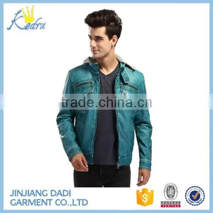 2015 New Style Fashion Pakistan Leather Jackets For Men thumbnail-1