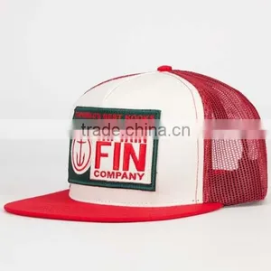 Custom 5 Panel Embroidery Patch Trucker Cap Mesh Cap thumbnail-2