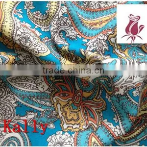 Shaoxing Cicheng Textile High Qulity Printed Sateen Rayon Fabric thumbnail-1