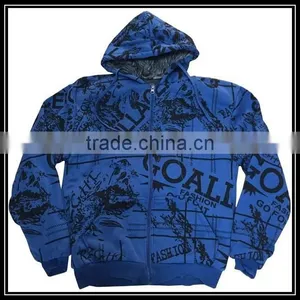 High Quality Men Custom College Jacket Anime Hoodies thumbnail-1