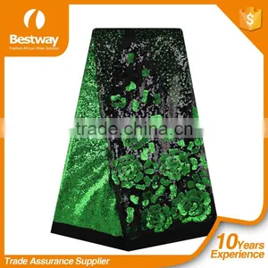 FL0055 Gold 2015 Newest African Fashion High Quality French Lace Net Lace for Party Wedding Dresses and Clothing thumbnail-5