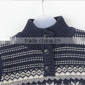 Baby Retro Styles Pullover Snowflake Design Christmas Sweater thumbnail-4