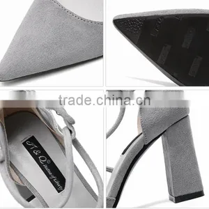 Zm50080b 2017 Europe Chunky High Heel Shoes New Style Ladies Sandals Shoes thumbnail-5