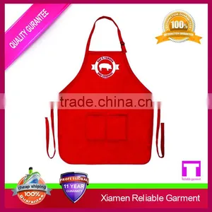 Hot Sale Cheap Printed Bulk Animal Print Apron With Double Pocket thumbnail-1