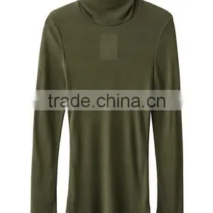 Runwaylover EY2372B 2017 Ladies Sexy Turtleneck Tight T-Shirts thumbnail-6