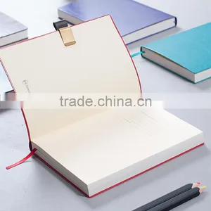 A5 PU Planner Embossed Logo Leather Daily Planner Softcover Notebook thumbnail-4