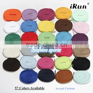 10mm Flat Plain Sneaker Shoelaces~Flat Shoelaces~Fat Shoe Laces~Fat Athletic Shoe Laces~NO MOQ~57 Colors Available~Accept Custom thumbnail-5