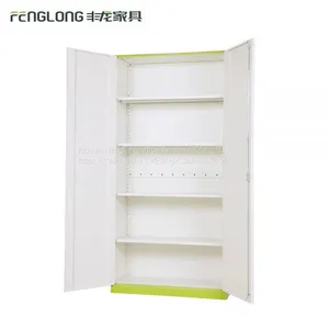 Knock Down Structure Steel/metal Swing 2 Door Filing Cabinet thumbnail-4
