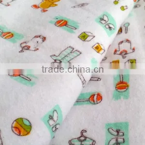 100% Cotton Flannel Baby Prints Wholesale Fabric thumbnail-1