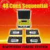 48 Cues+ 300M Control Fireworks Firing System+1 Big Transmitter With 4 Smaller Controllers + Sequential Fire(DBR01-X4/48/2) thumbnail-1