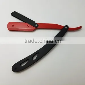 Professional Men's Shaving Razor Red Blade Black Handle thumbnail-6