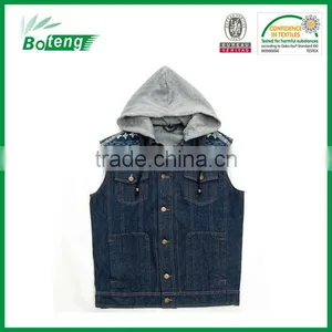 Denim Top Vest thumbnail-1