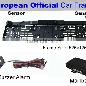 3 Mins Installation Only!For European License Frame Parking Sensor thumbnail-1