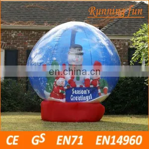 Attractive Giant Inflatable Christmas Human Snow Globe, Advertising Inflatable Christmas Human Snow Globe thumbnail-1