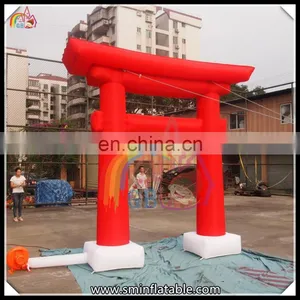 Fashion Design Inflatable Arch, Inflatable Red Memorial Archway for Outdoor thumbnail-2