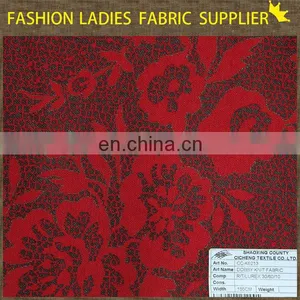 Fashion Rayon Polyester Wholesale Knit Fabric,charming Wholesale Knit Fabric,lady Dress Wholesale Knit Fabric thumbnail-1