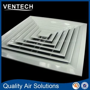 Ventech Ceiling Fresh Air Square Diffuser thumbnail-3