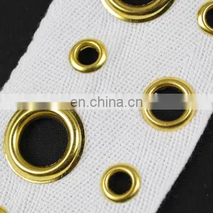Gold Eyelet Style Lace Trim for Decorative thumbnail-3